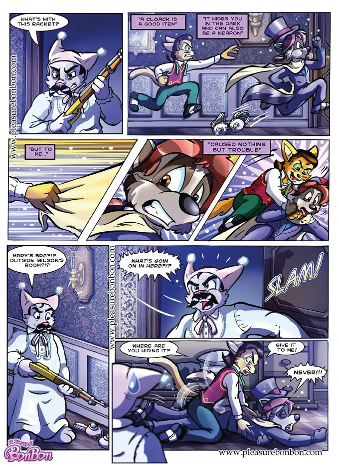 Raccoon Business - Issue #3: Rhapsody in Blue, 2nd Movment page 6 full