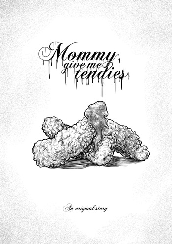 Mommy, give me tendies cover