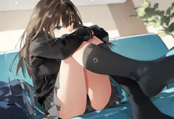 【cl-_-lo】【AI Generated】しぶりんとこっそり付き合う話