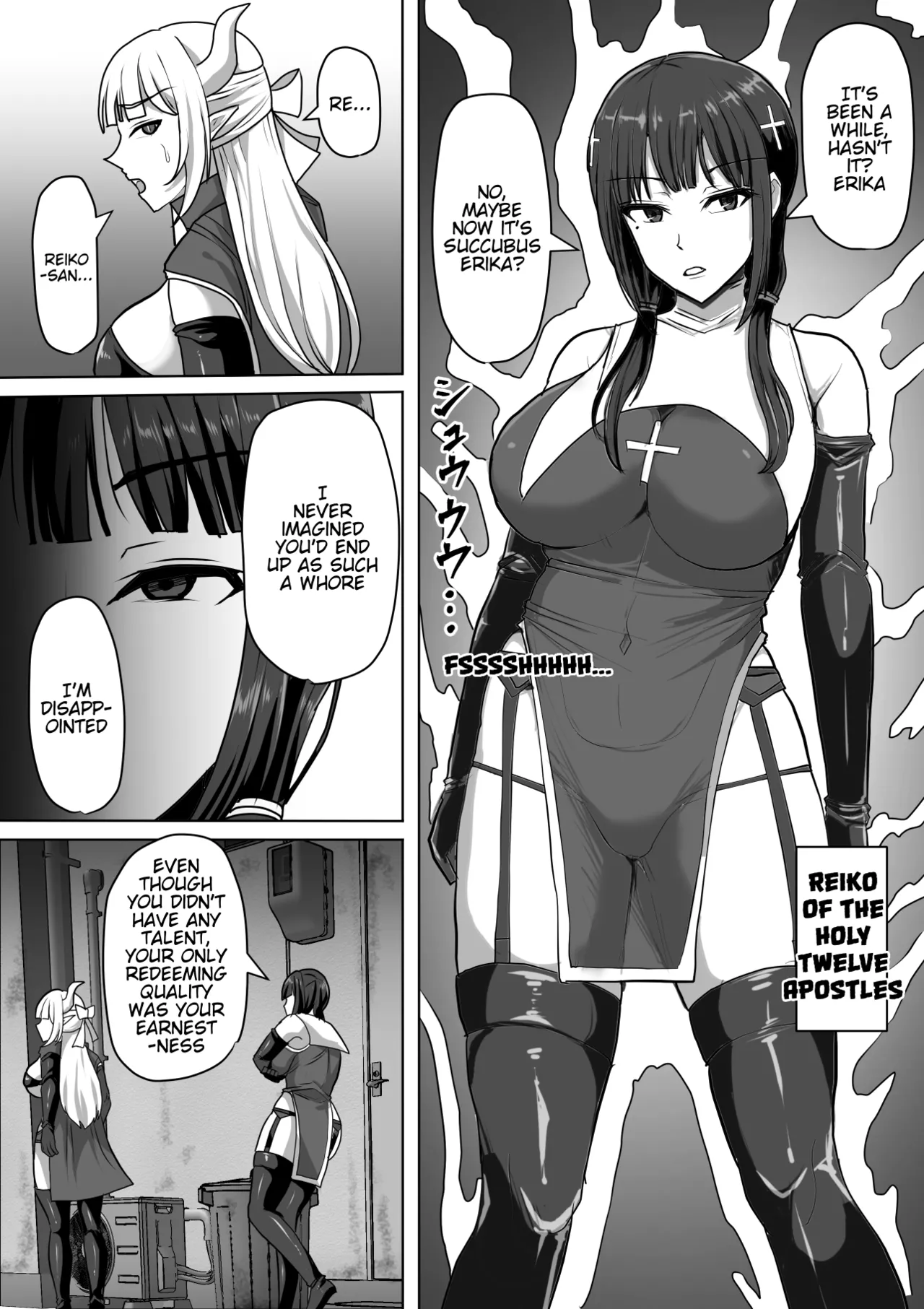 Futanari Ejaculation Management! 4 ~The Exorcist Apostle Who Will Ejaculate in 100 Days, Reiko~ page 6 full