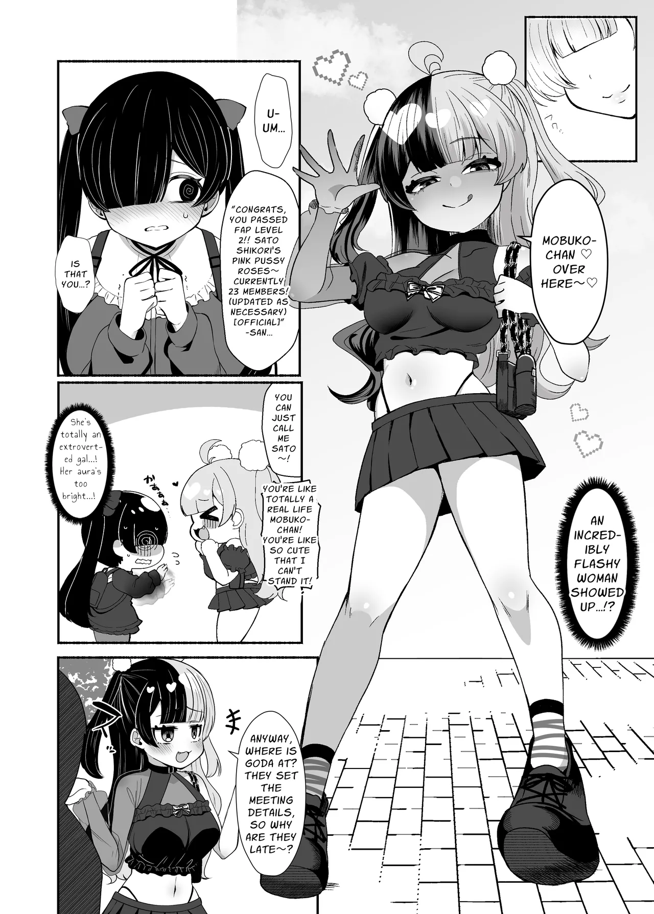 Ochinpo Joshi 3-nin, NatsuComi Senrihin Yominagara Nuite Hamete Mata Nuita. | Three Dick Girls Jerked Off To Their Summer Comiket Loot, Fucked, And Then Did It Again page 3 full