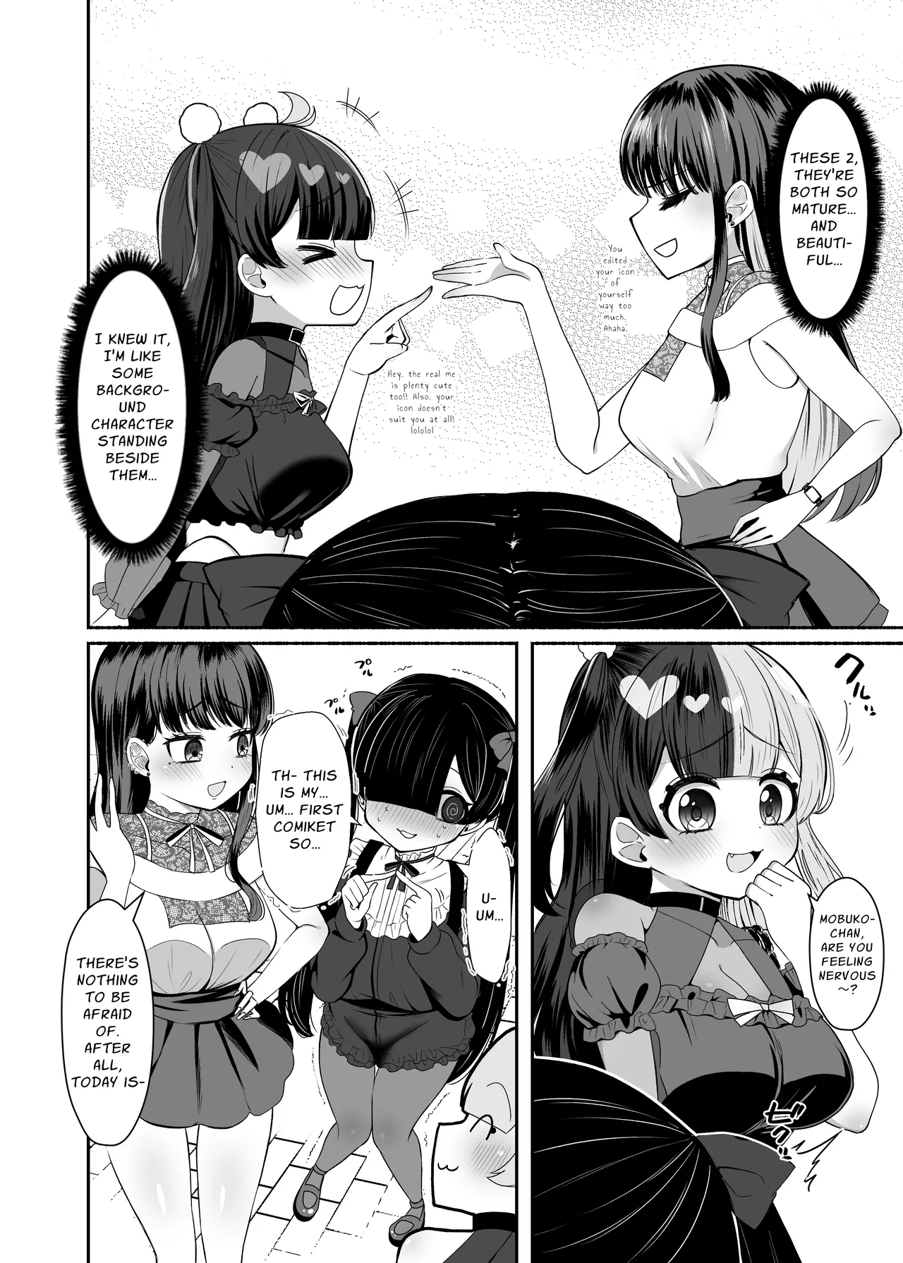 Ochinpo Joshi 3-nin, NatsuComi Senrihin Yominagara Nuite Hamete Mata Nuita. | Three Dick Girls Jerked Off To Their Summer Comiket Loot, Fucked, And Then Did It Again page 5 full