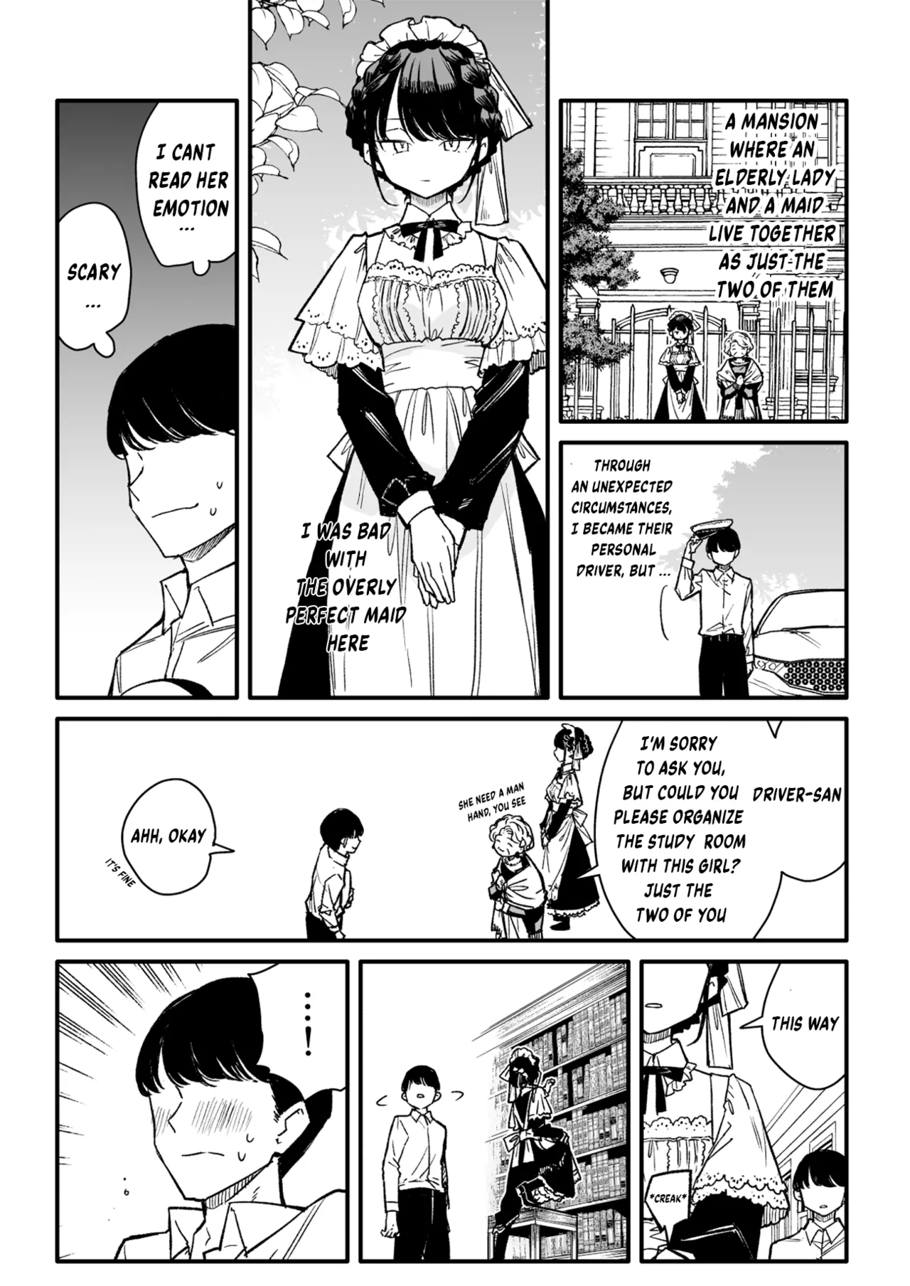 Tights Maid-san page 2 full