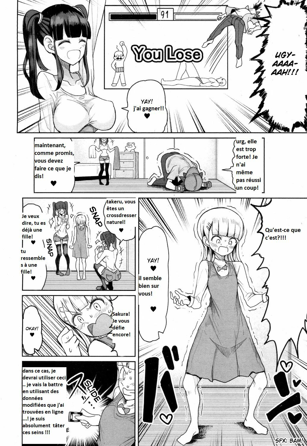 Sekai Saikyou no Onna VS Chounai Saikyou no Shounen  The Strongest Girl in the World vs. The Strongest Boy in Town page 4 full