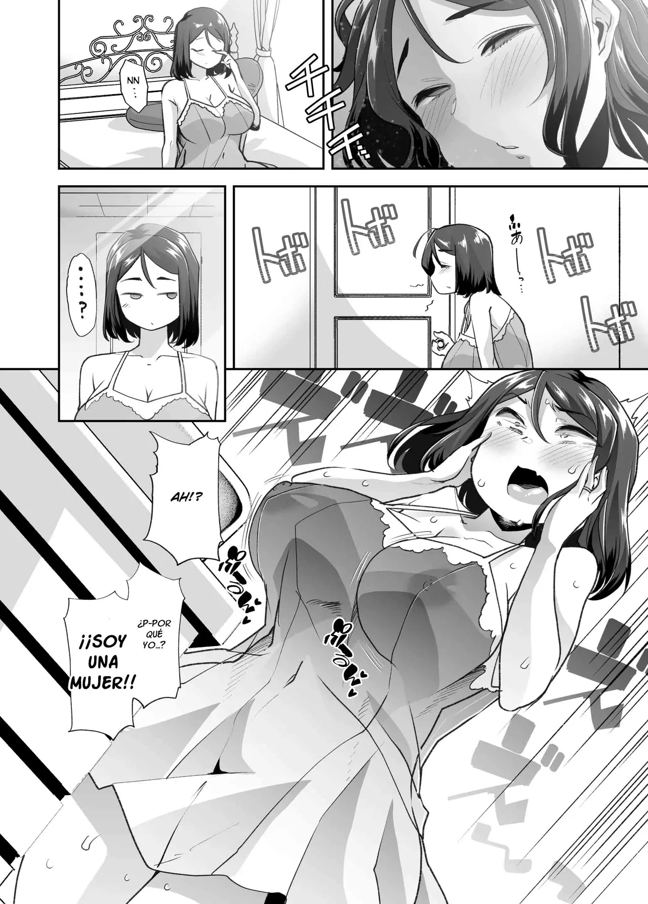 Nyotaika Shita Ore no Kutsujoku Hitozuma Seikatsu page 9 full