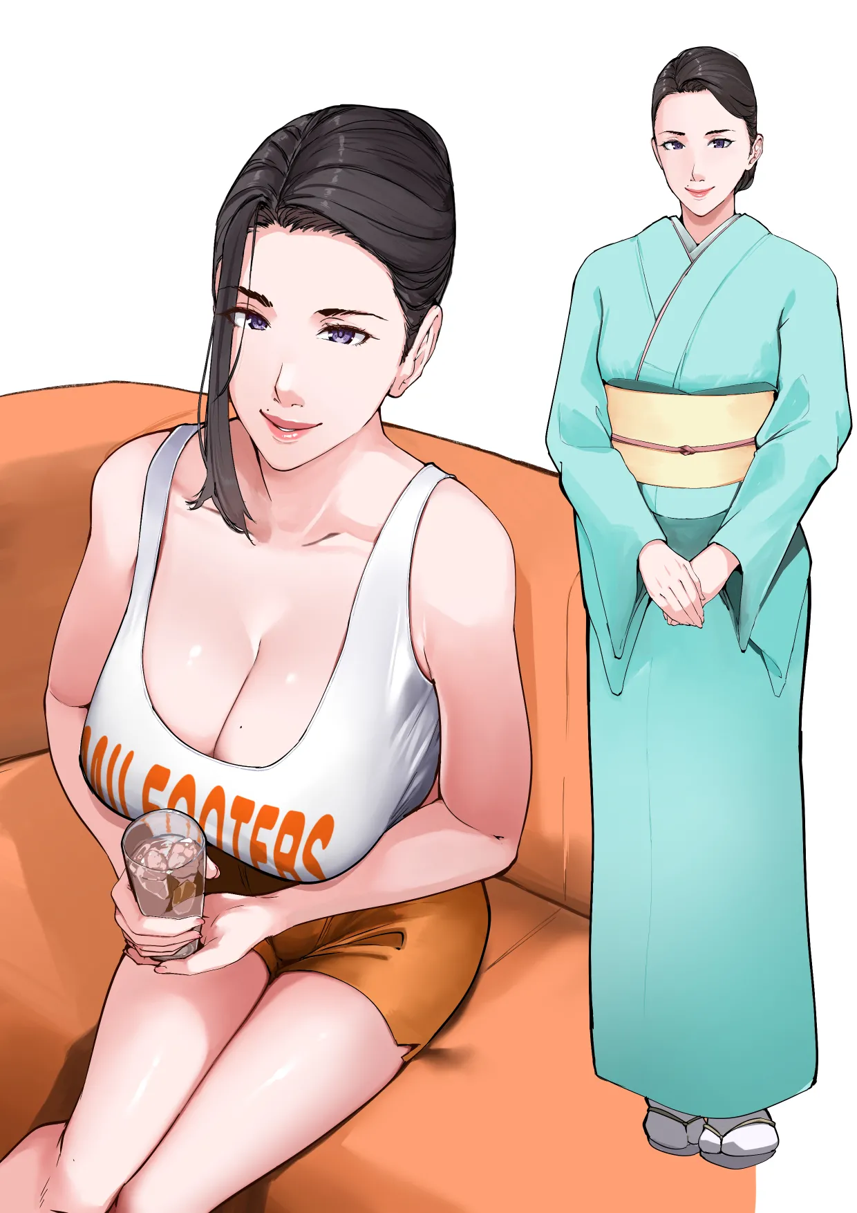 らくがき MILFOOTERS page 1 full