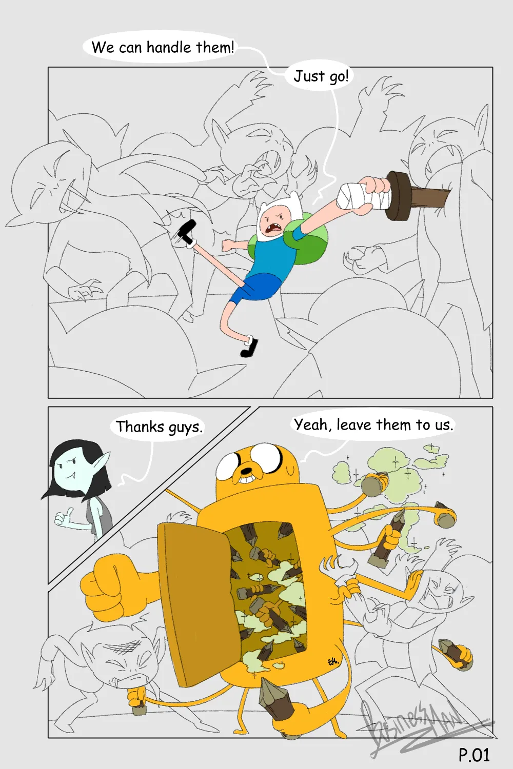 Adventure Time - Stakes page 1 full