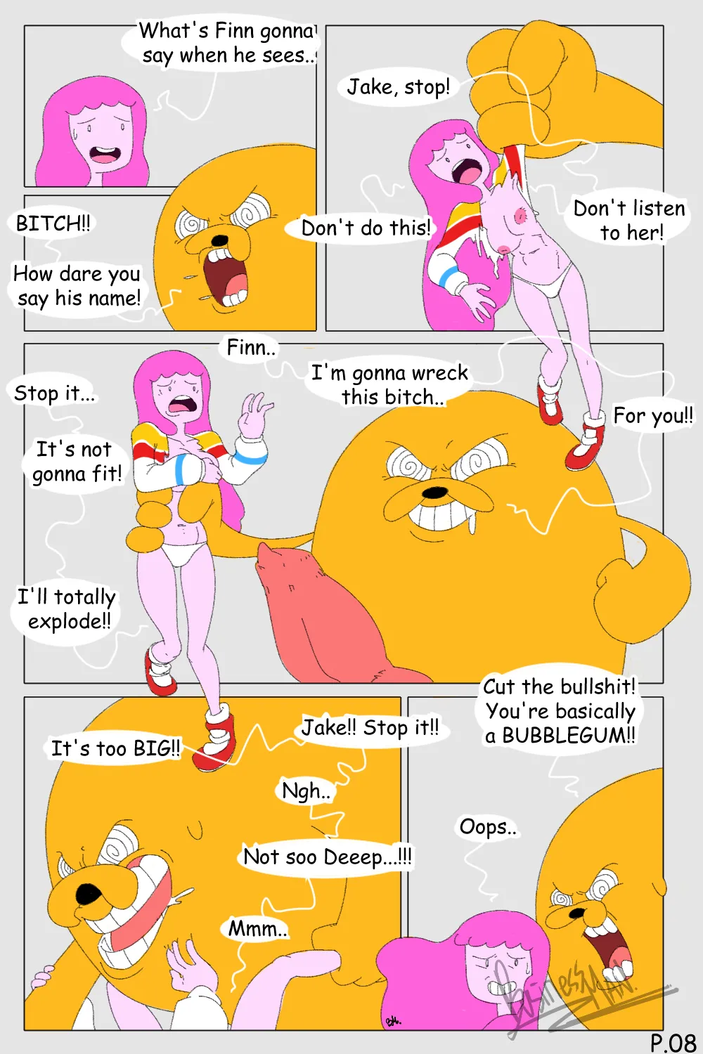 Adventure Time - Stakes page 8 full