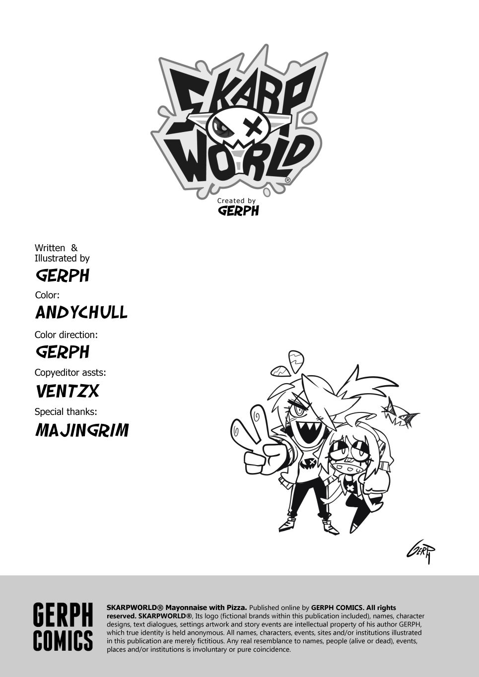 Skarp World: Mayonnaise with Pizza page 2 full