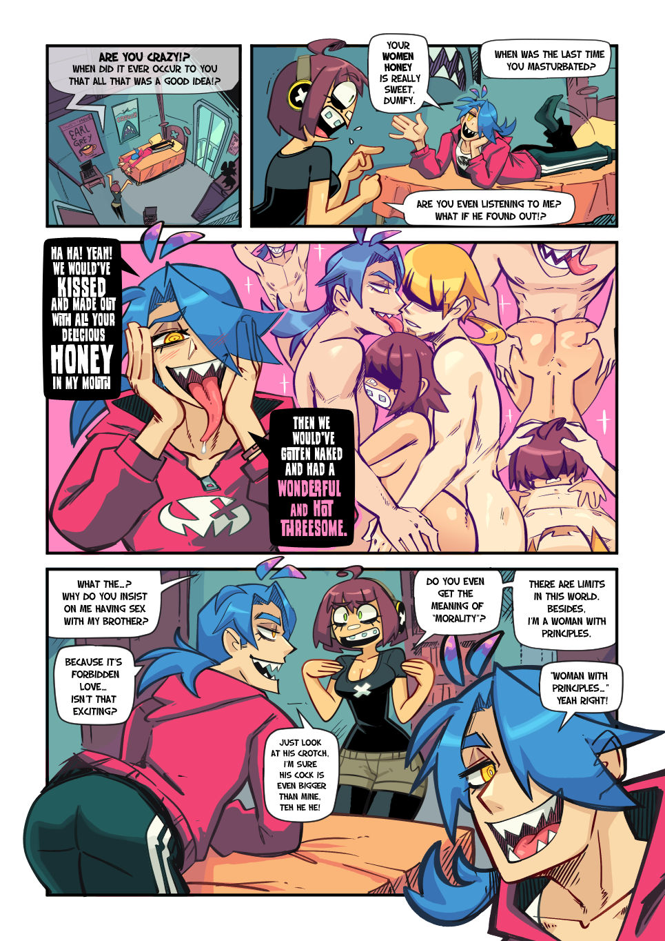 Skarp World: Mayonnaise with Pizza page 8 full