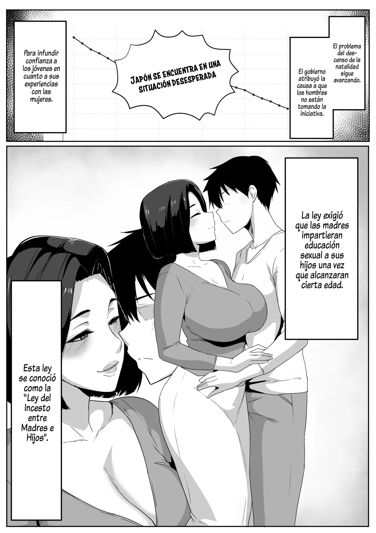 Boshi Seikyouiku Gimu-ka Houan Shimosato-ka｜Proyecto de Ley de Educación Sexual entre Madres e Hijos de la Familia Mozato page 3 full