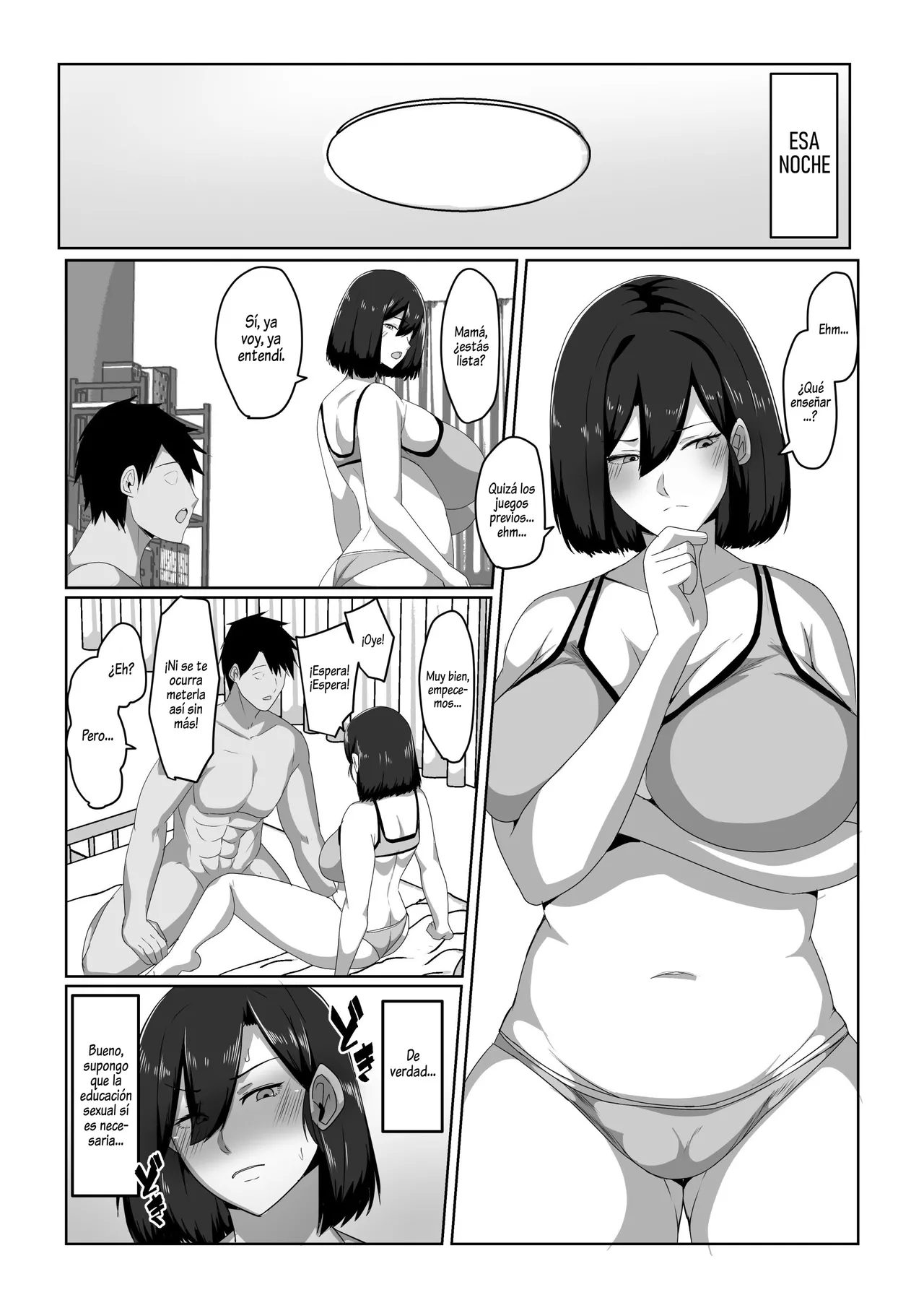 Boshi Seikyouiku Gimu-ka Houan Shimosato-ka｜Proyecto de Ley de Educación Sexual entre Madres e Hijos de la Familia Mozato page 7 full