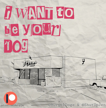 I want to be your dog cover