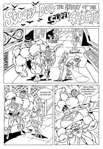 Scooby-Doo and the Super Ghosts cover