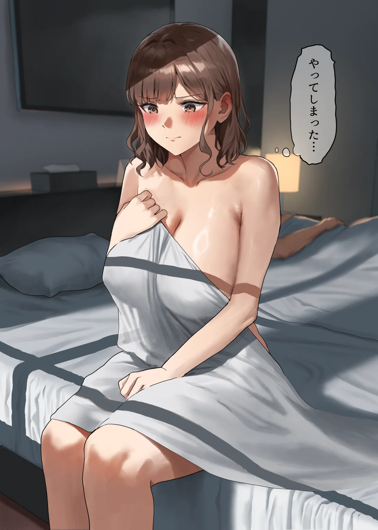 一夜明けた朝、朝勃ちをフェラですっきりさせてくれる水泳部顧問の先生 page 2 full