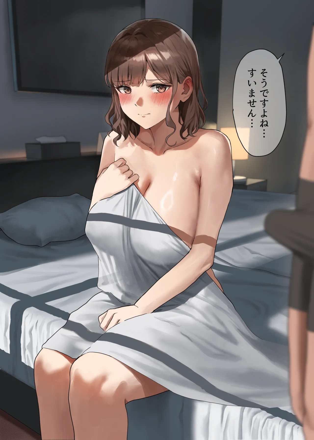 一夜明けた朝、朝勃ちをフェラですっきりさせてくれる水泳部顧問の先生 page 9 full