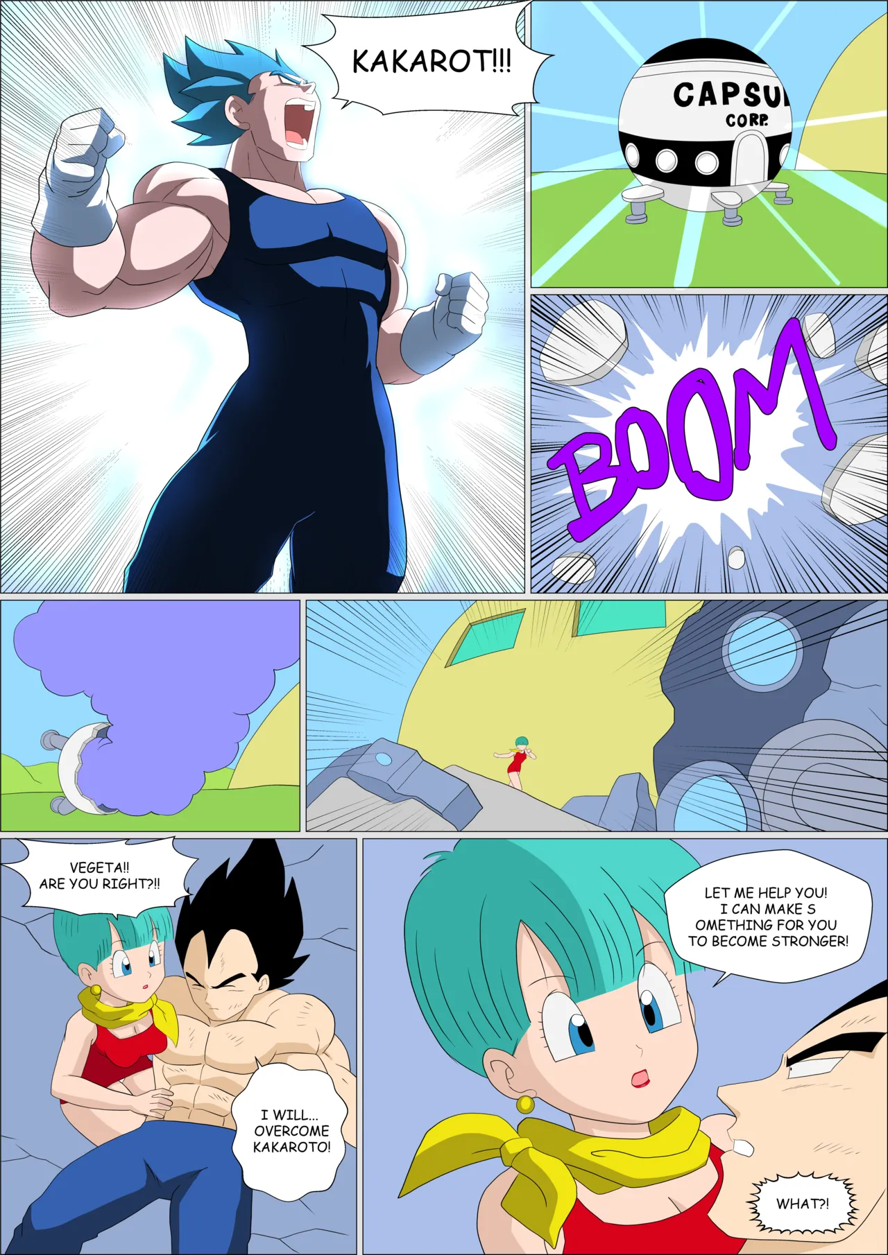Bulma Retribution Reboot page 1 full