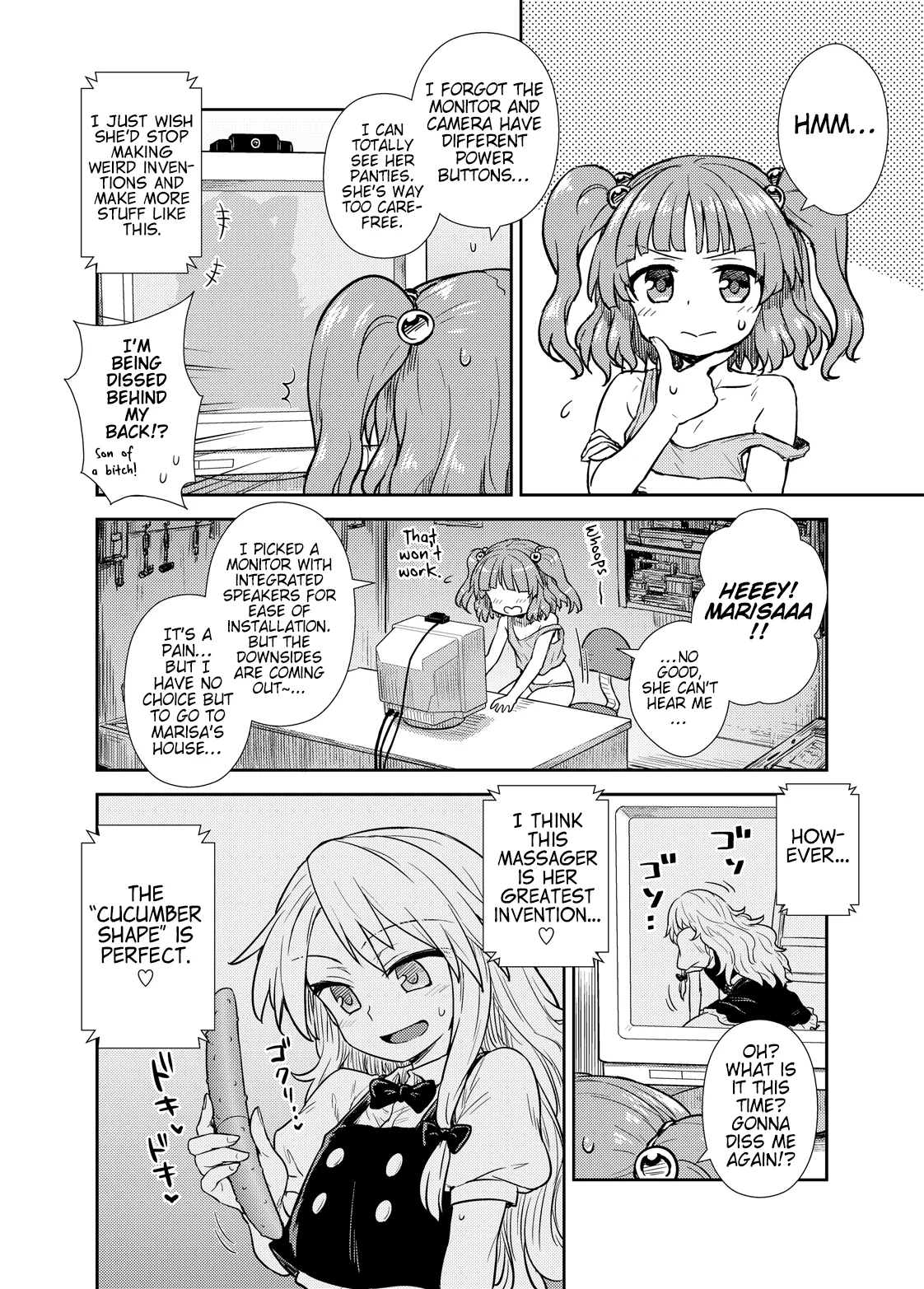 Massa-ji ki wo Aete Mireba Win-Win no Otogasuru. | I Give you a Massage Machine and you Let me Watch. Sounds like a Win-Win. page 2 full