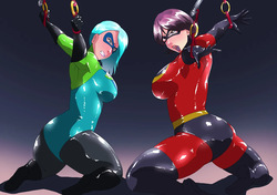 イラスティガール&ヴォイド拘束！洗脳！精神汚染！