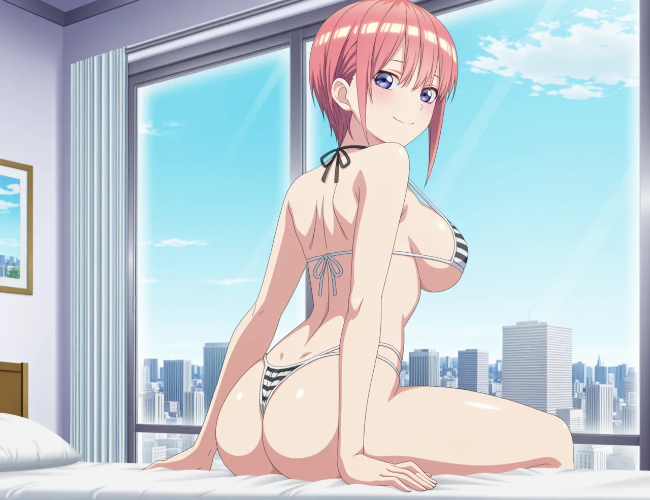 Ai Art_Dreamer Nakano Ichika | The Quintessential Quintuplets | Set #1 page 8 full