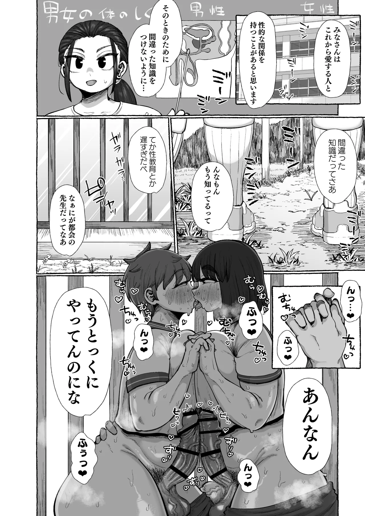 Futanari shika ine murada suke, yaru koto nante kobi shikane be sa page 3 full