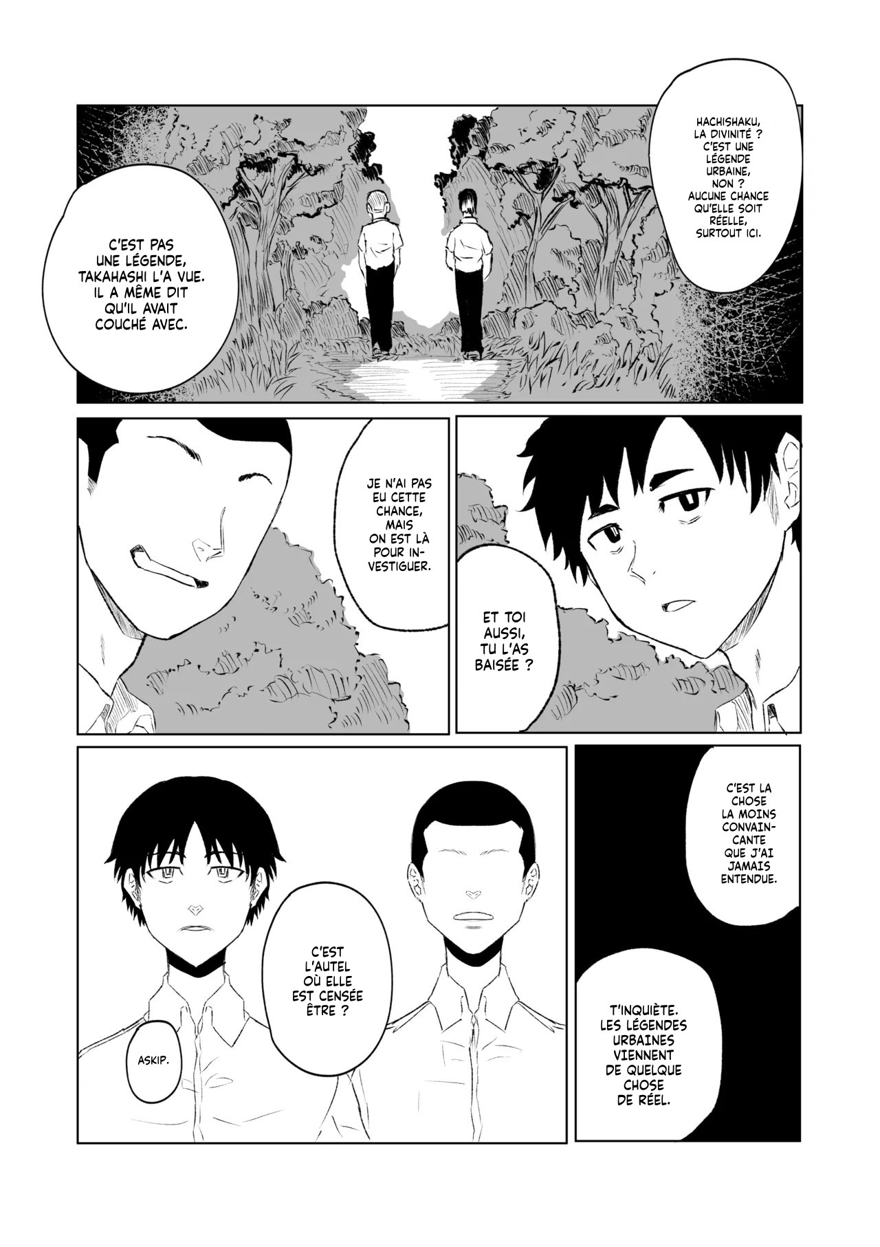 Hasshaku-sama - Deai to Sakushu | Hachishaku, la Divinité page 3 full