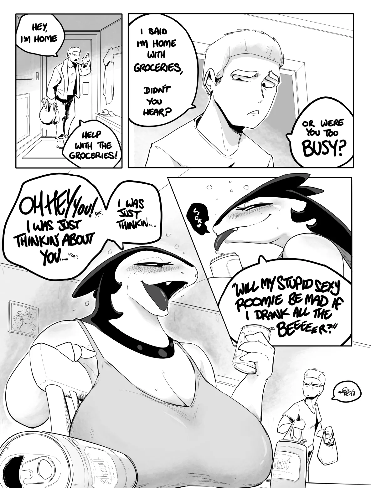Living with a Typhlosion page 1 full