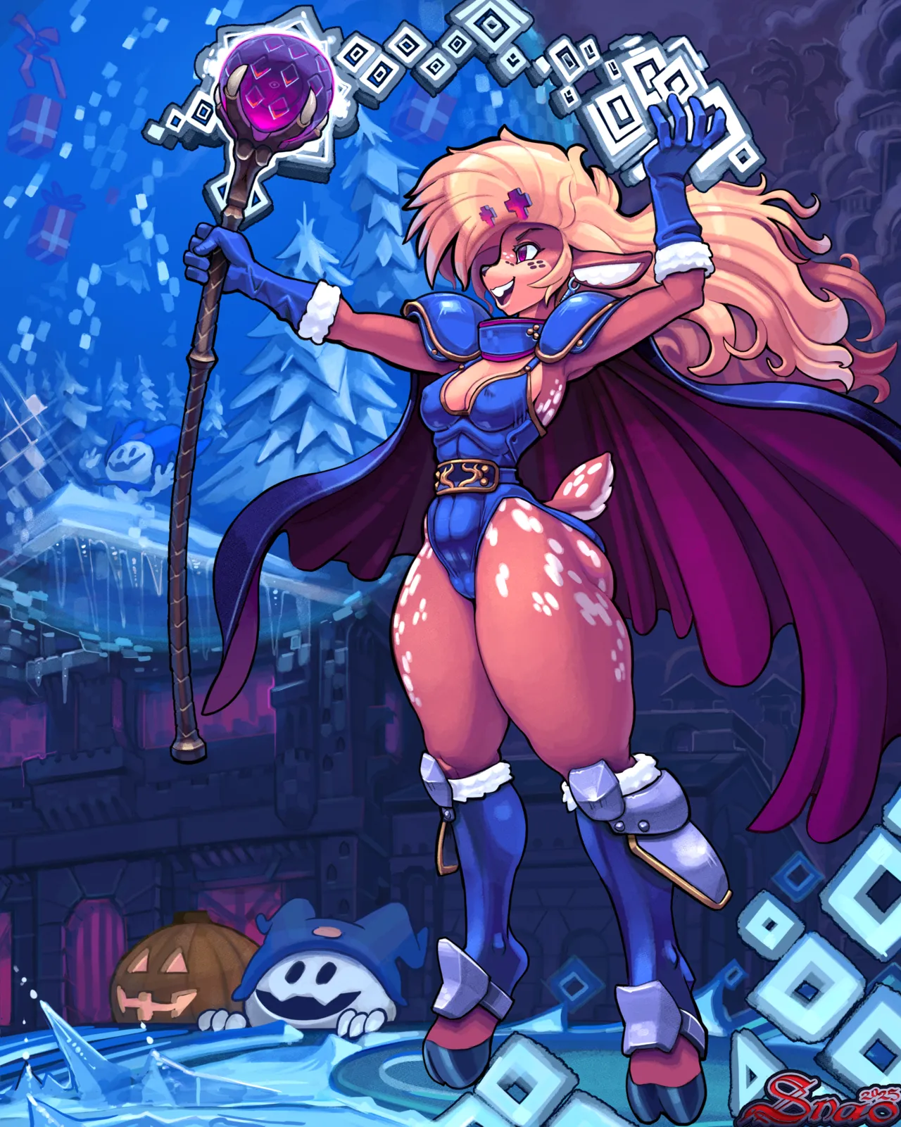 Noelle Holiday Cosplay Project: Alexis page 1 full