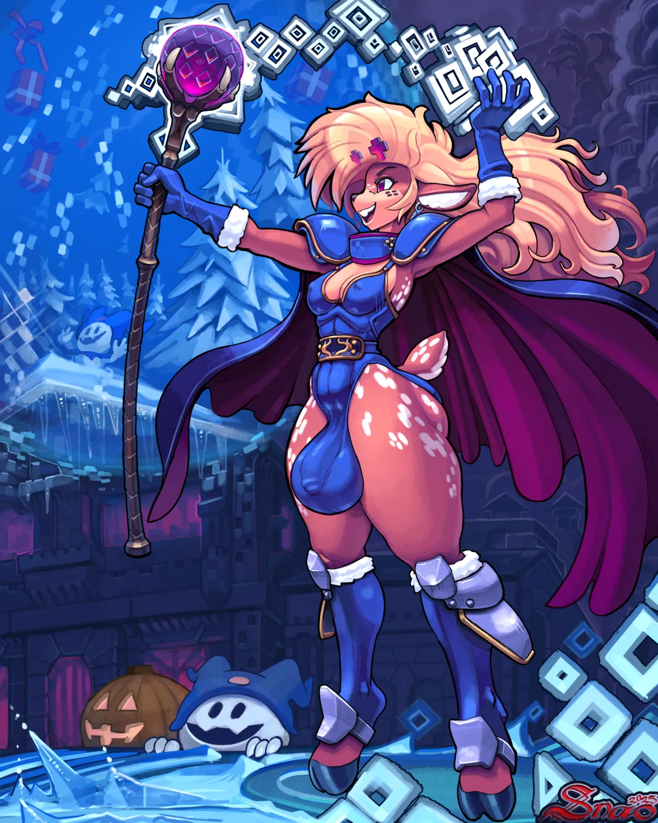 Noelle Holiday Cosplay Project: Alexis page 4 full