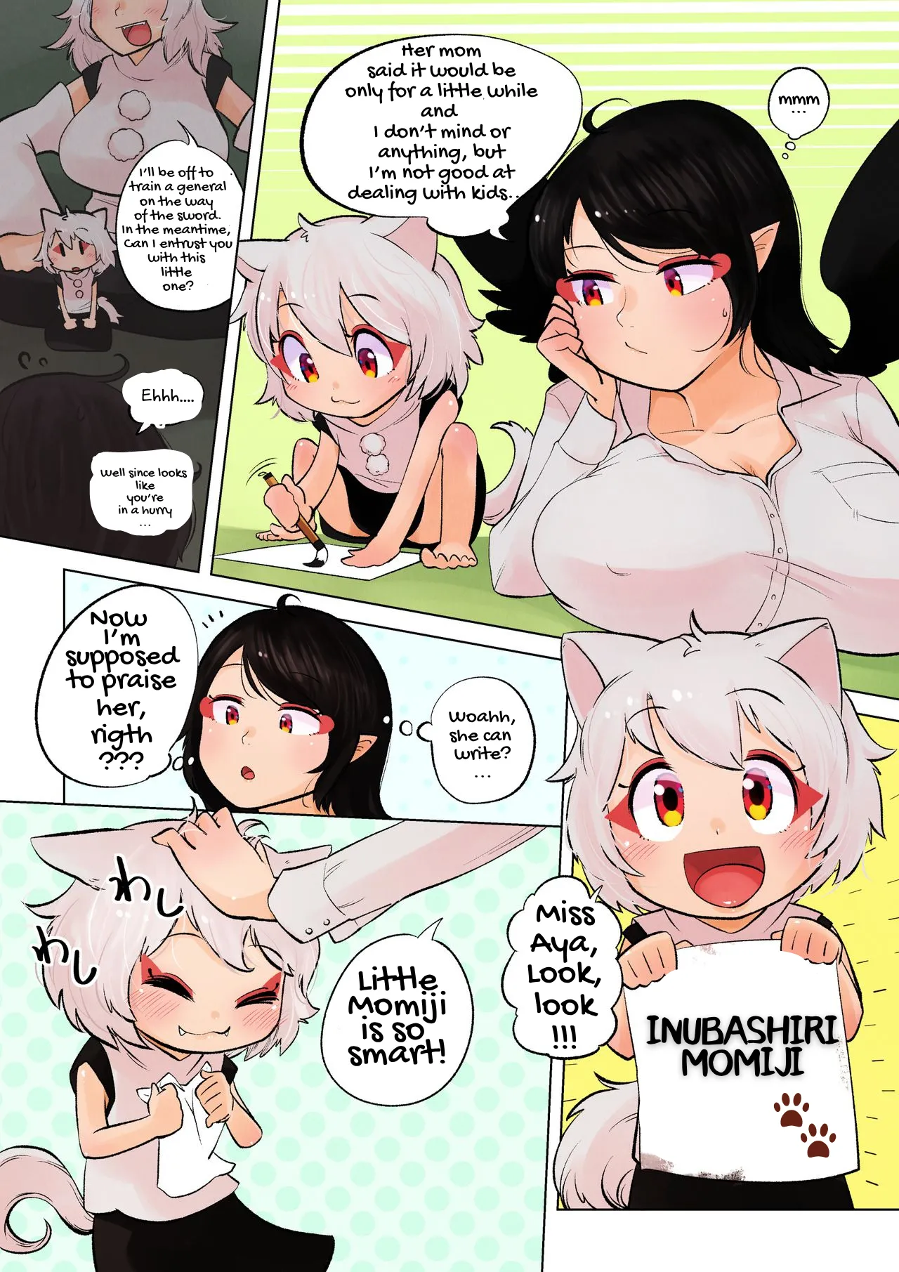 Aya ga Momiji no Shota Chinchin ni Makeru made | Can Aya handle Momiji’s shota dick page 3 full