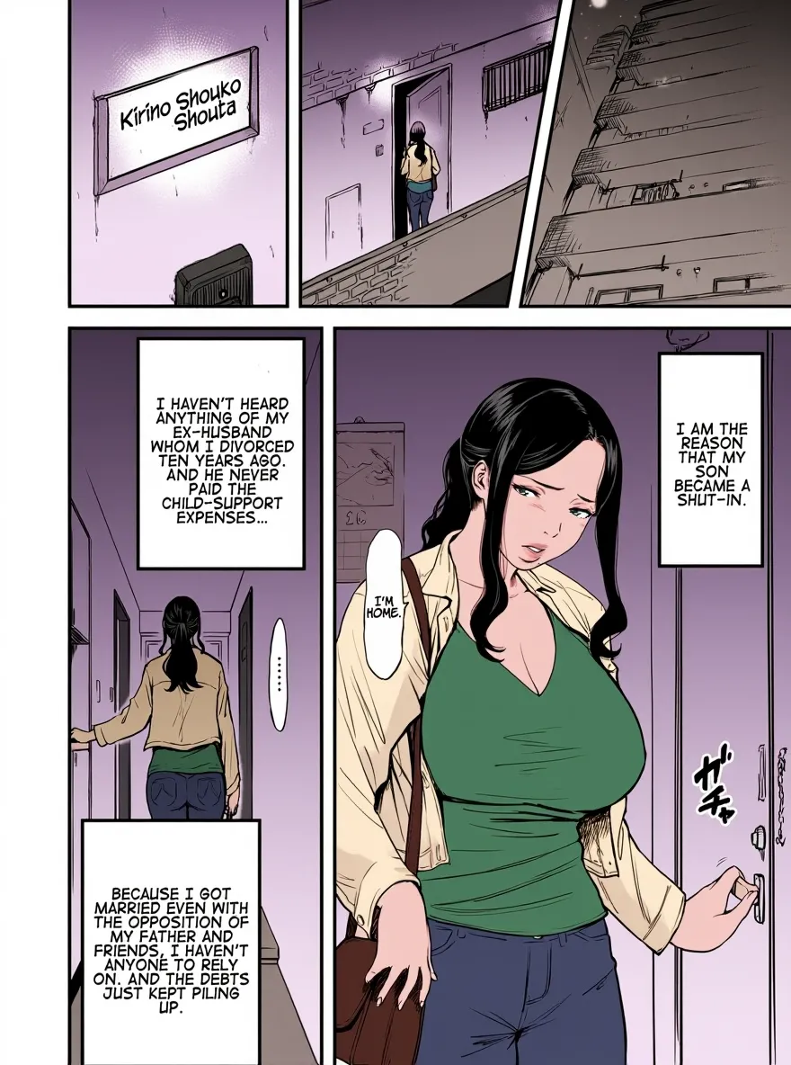 AV Joyuu no Kaa-san to Hikikomori no Boku ga Sex Suru You ni Natta Wake | My Mom is a Porn Actress 0 page 4 full