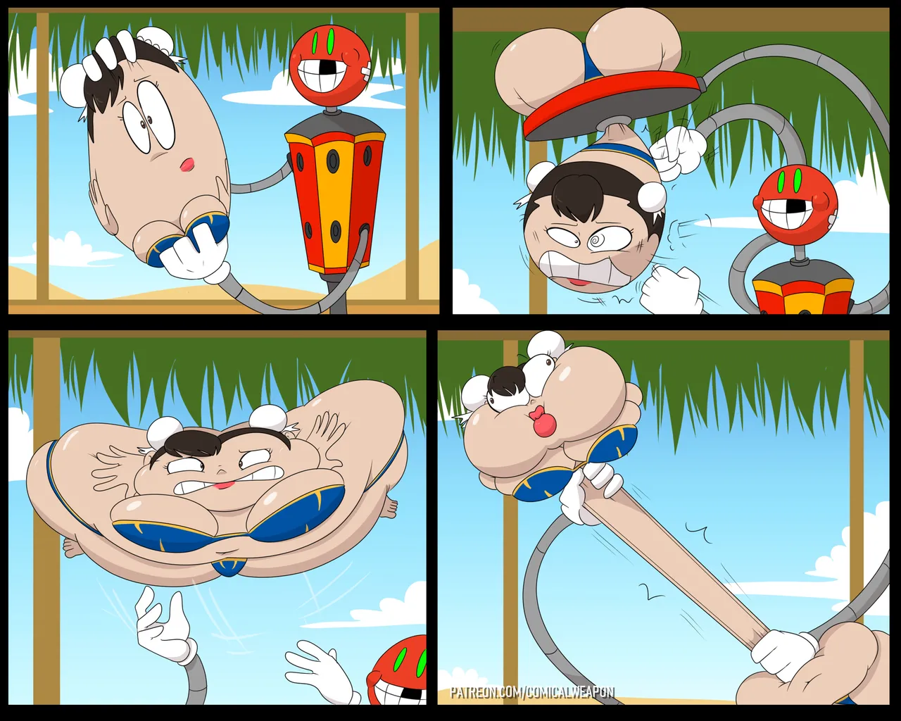 Sparring Session - Chun-Li page 3 full