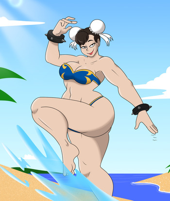 Sparring Session - Chun-Li cover