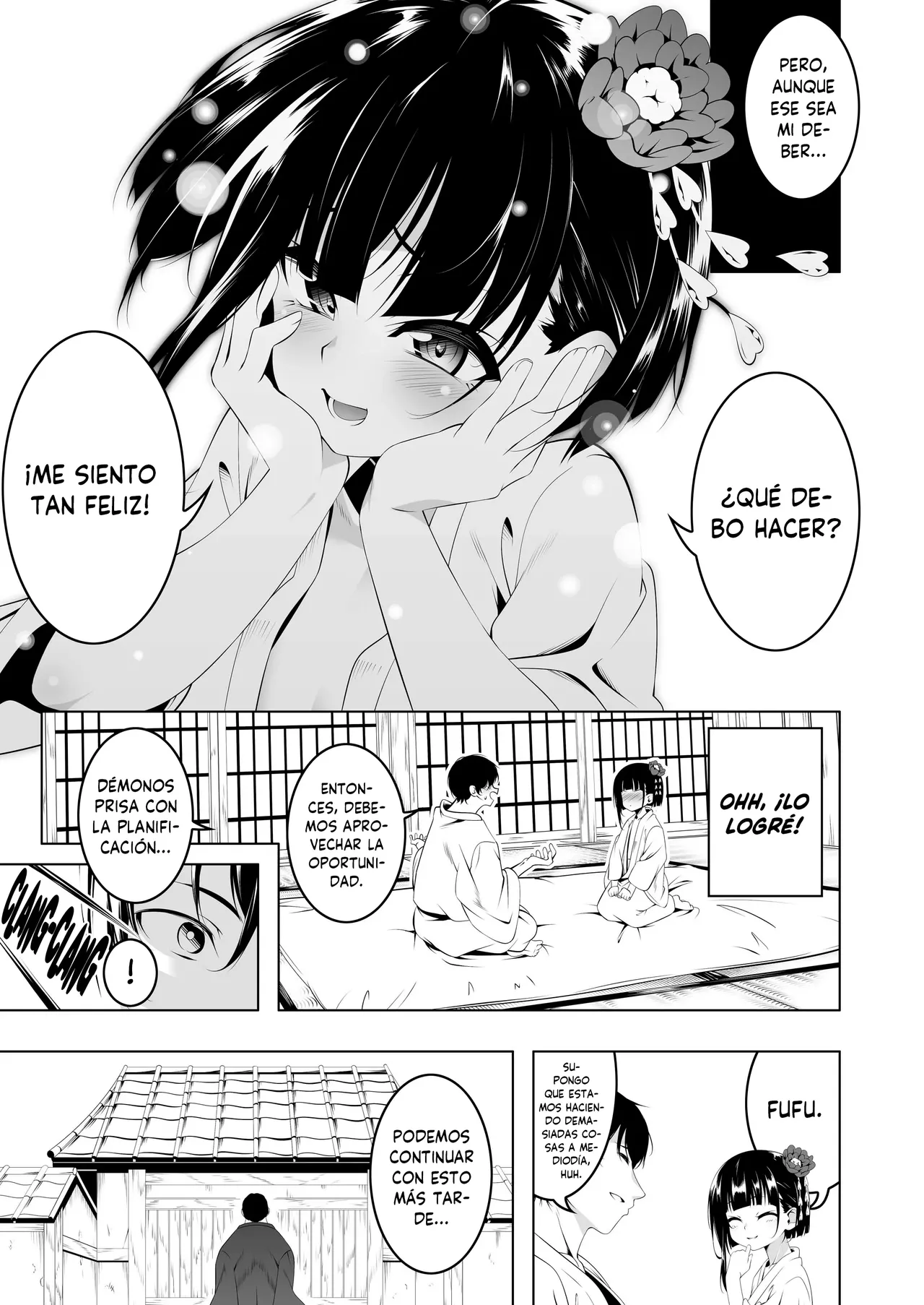 Koushoku no Chuugi Kunoichi Botan | Botan, La Kunoichi Lujuriosamente Leal page 8 full