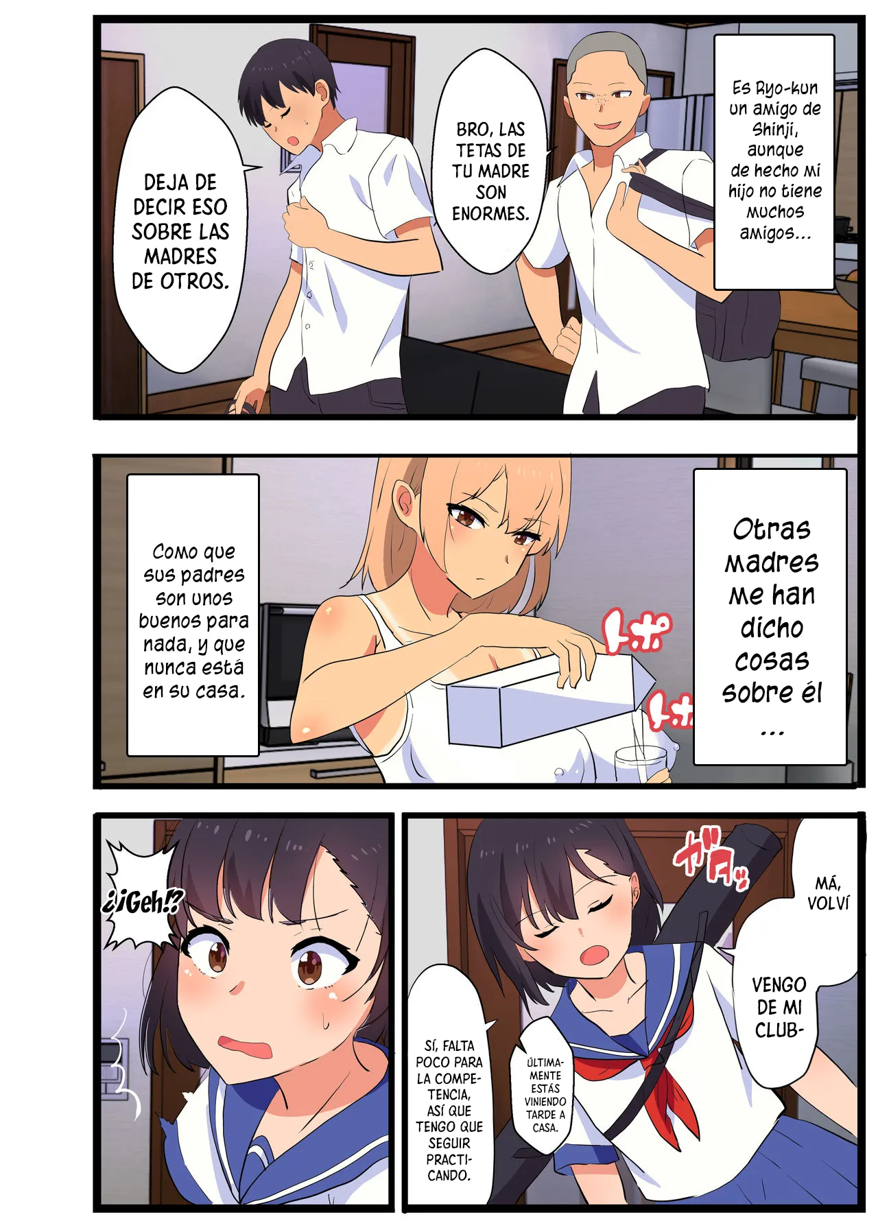 ~NTR Kazoku~ Kazoku Omoi no Tsuyoki na Moto Yanmama ga Musuko no Tomodachi no SeFri Benki ni Ochiru made page 8 full