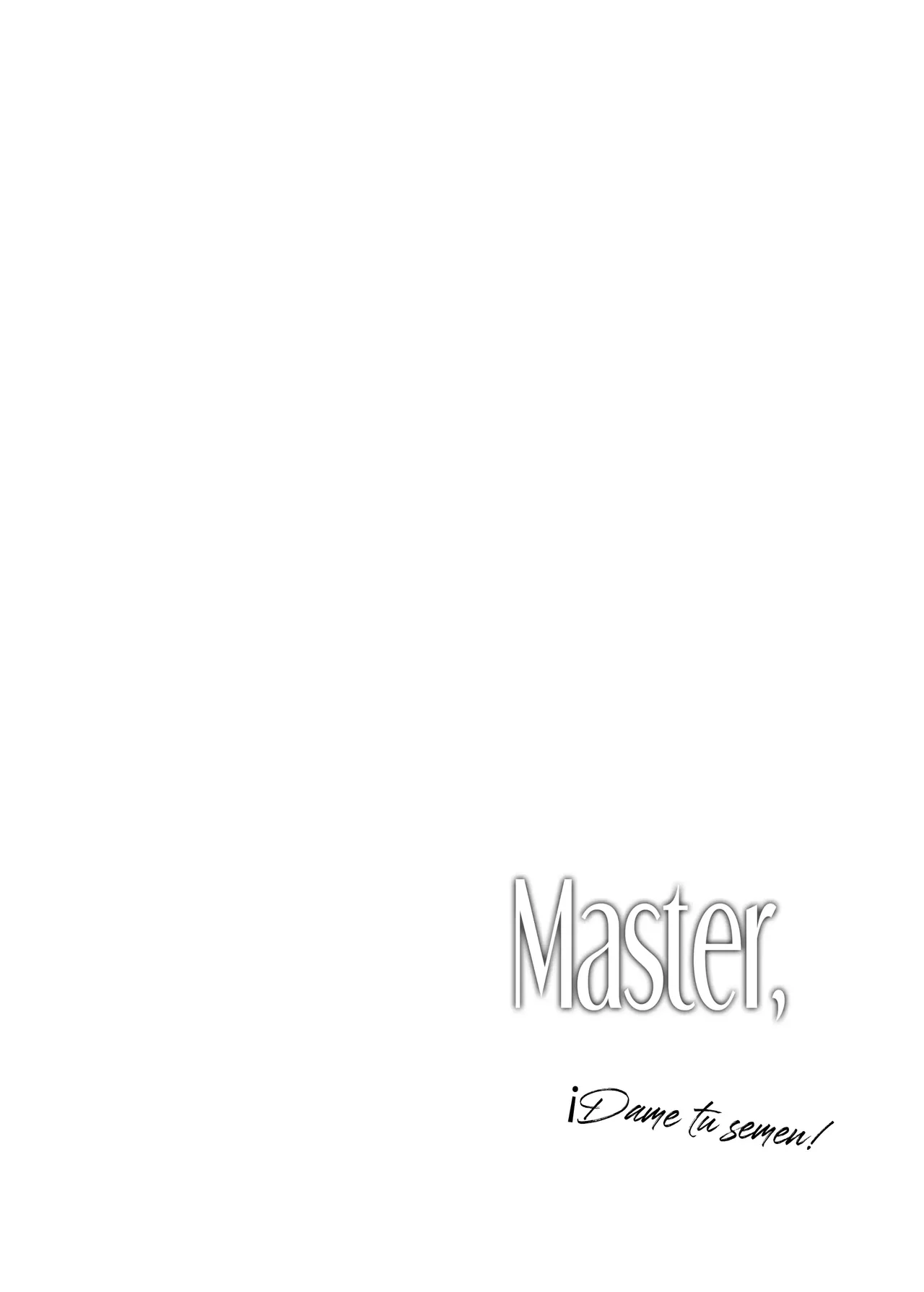 Aruji-sama Se~Shi Choudai!｜¡Maestro, Da~me tu Semen! page 2 full