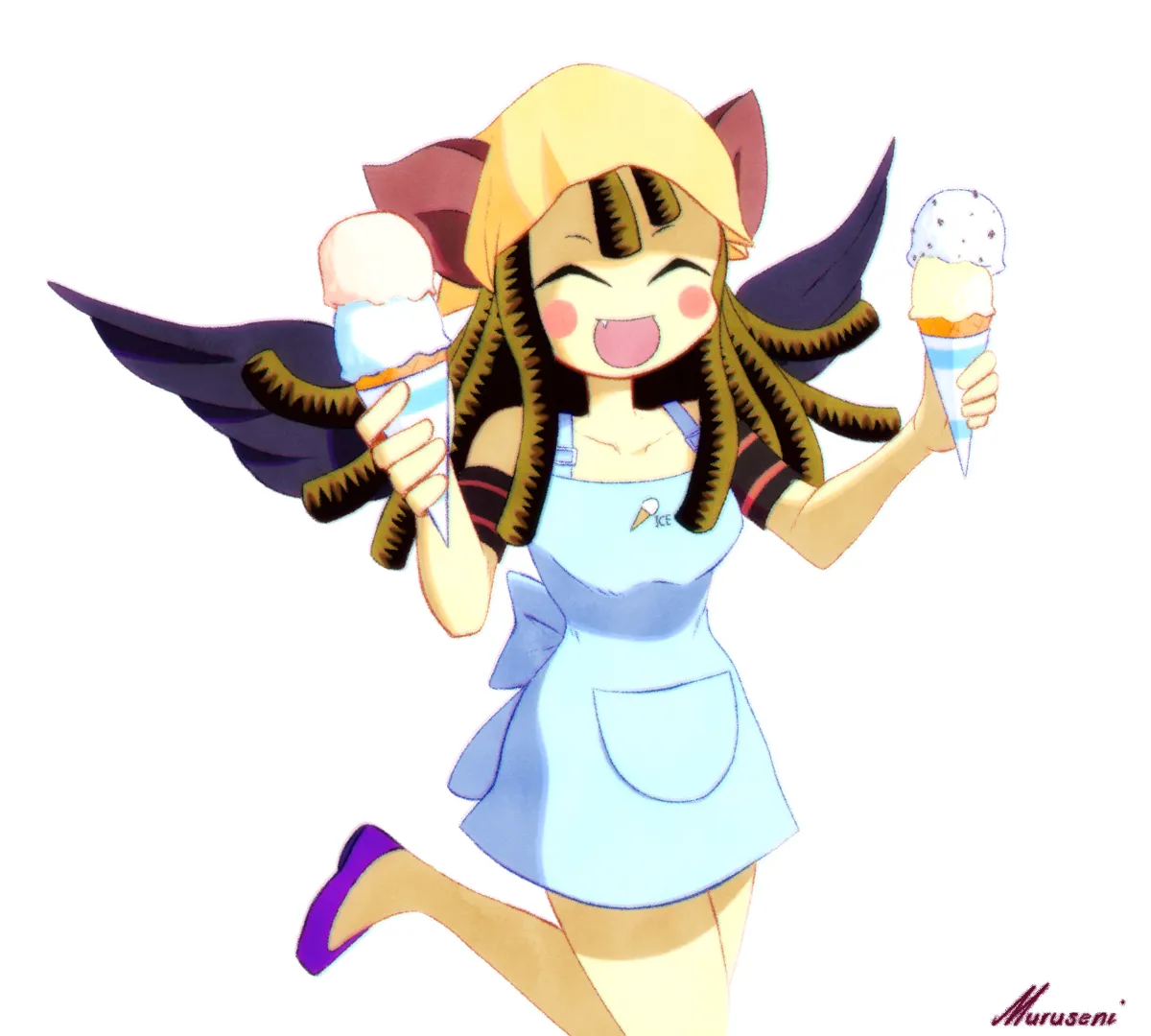 art of eril from meimaid melody page 7 full