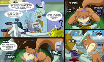 Three Sandy Cheeks Oneshots cover