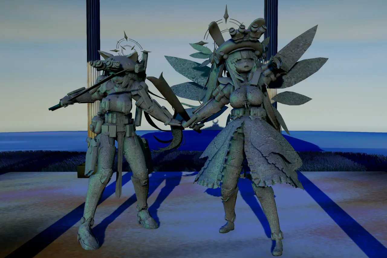 Temple Duo Statues page 2 full