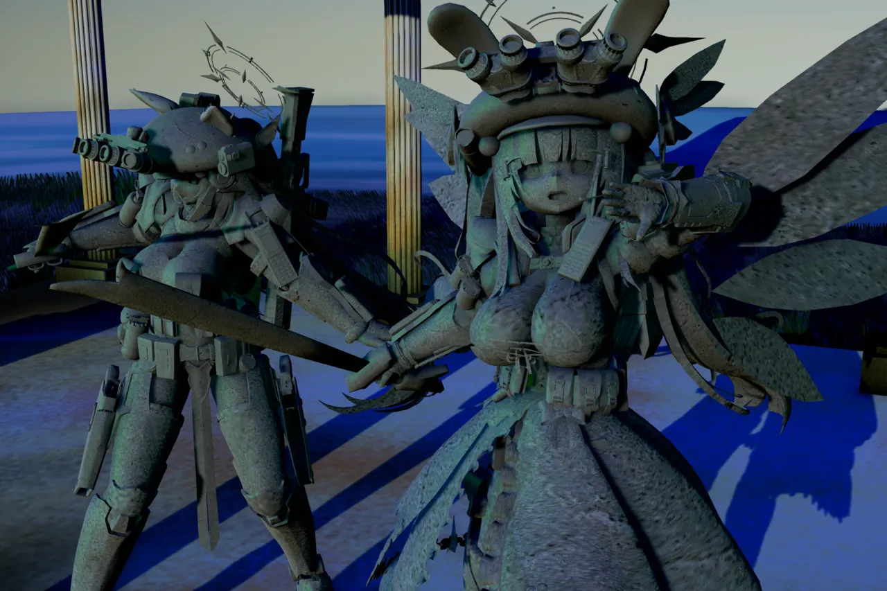 Temple Duo Statues page 4 full