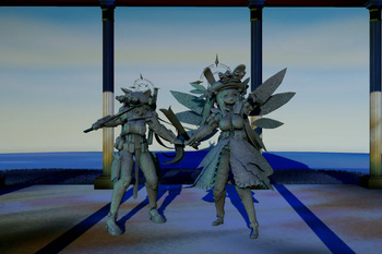 Temple Duo Statues cover