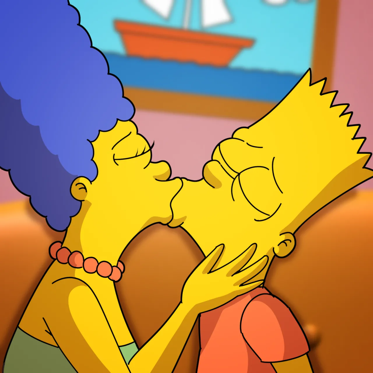 Marge and Bart Simpson page 2 full