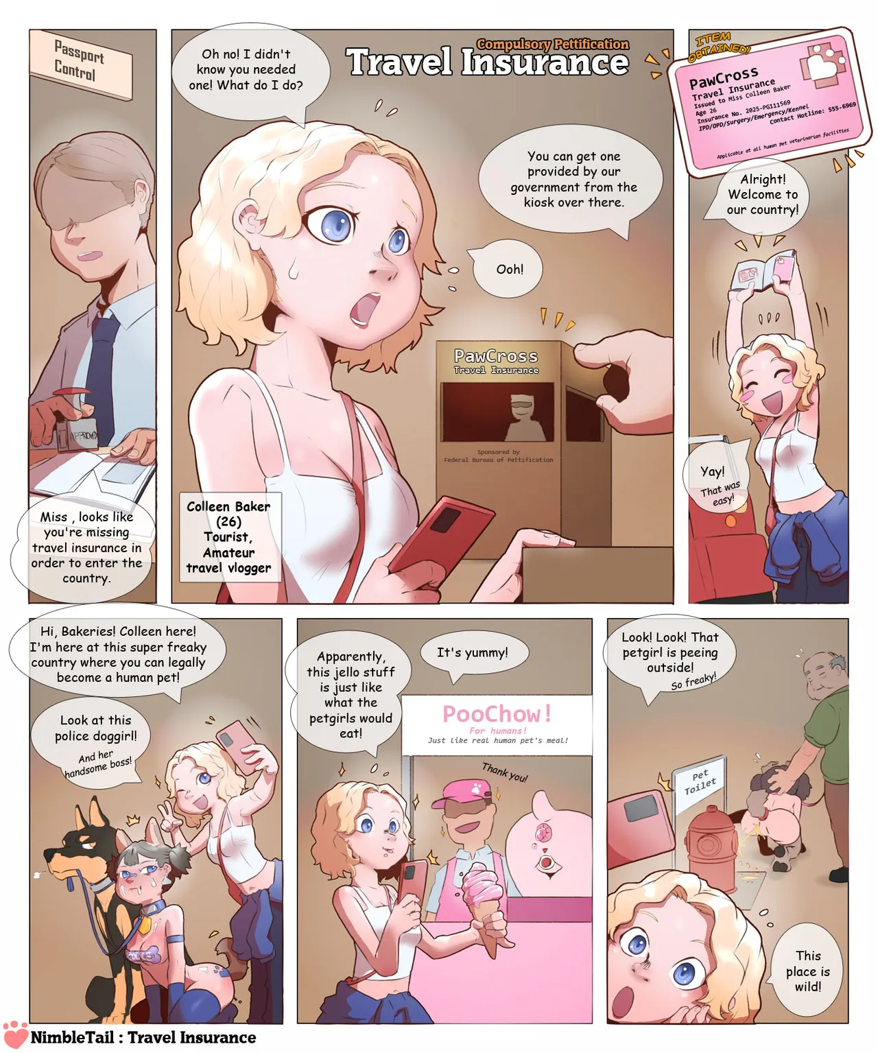 ComPet : Travel Insurance page 1 full