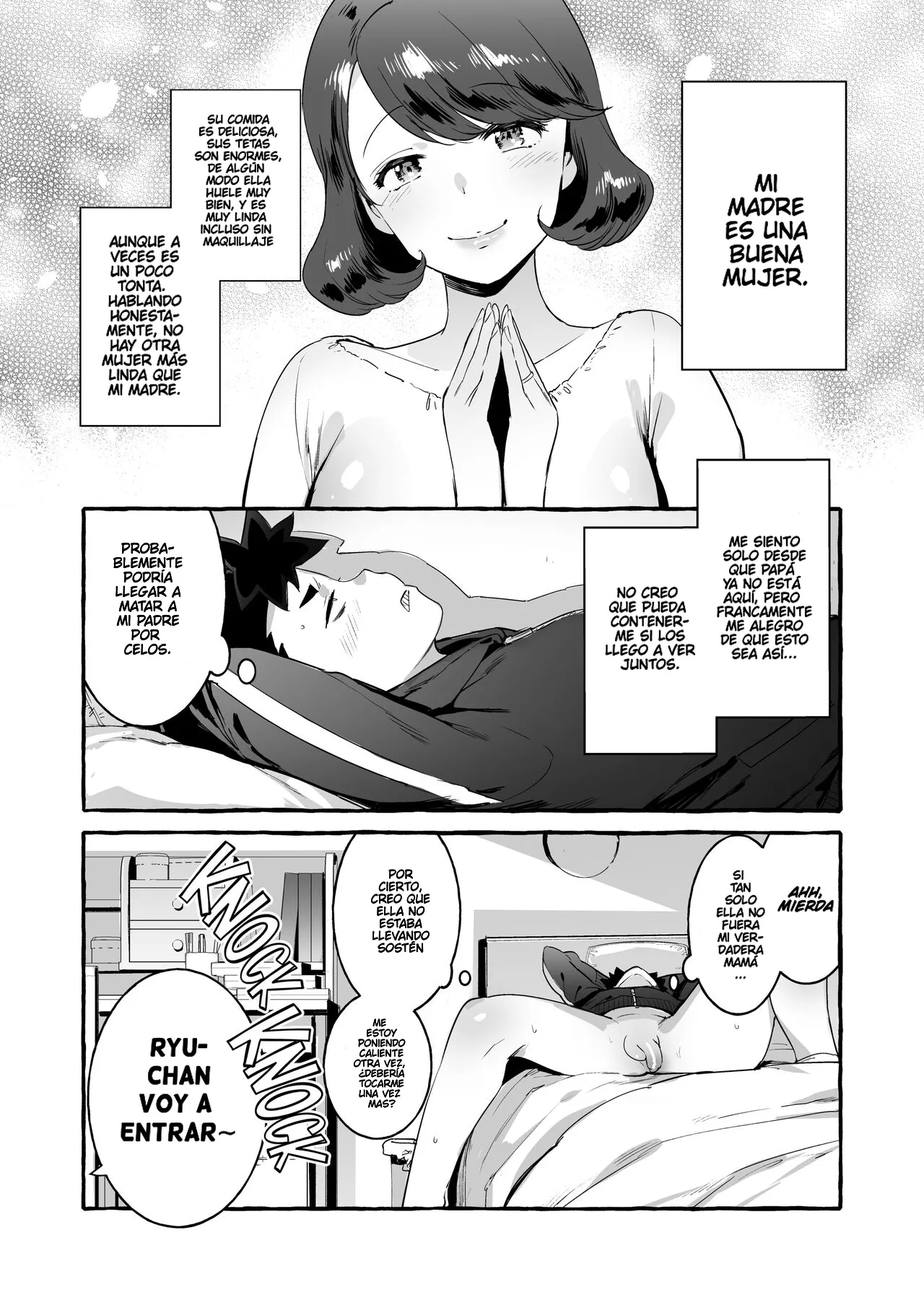 Omae no Kaa-chan Kyokon!! sin censura page 6 full