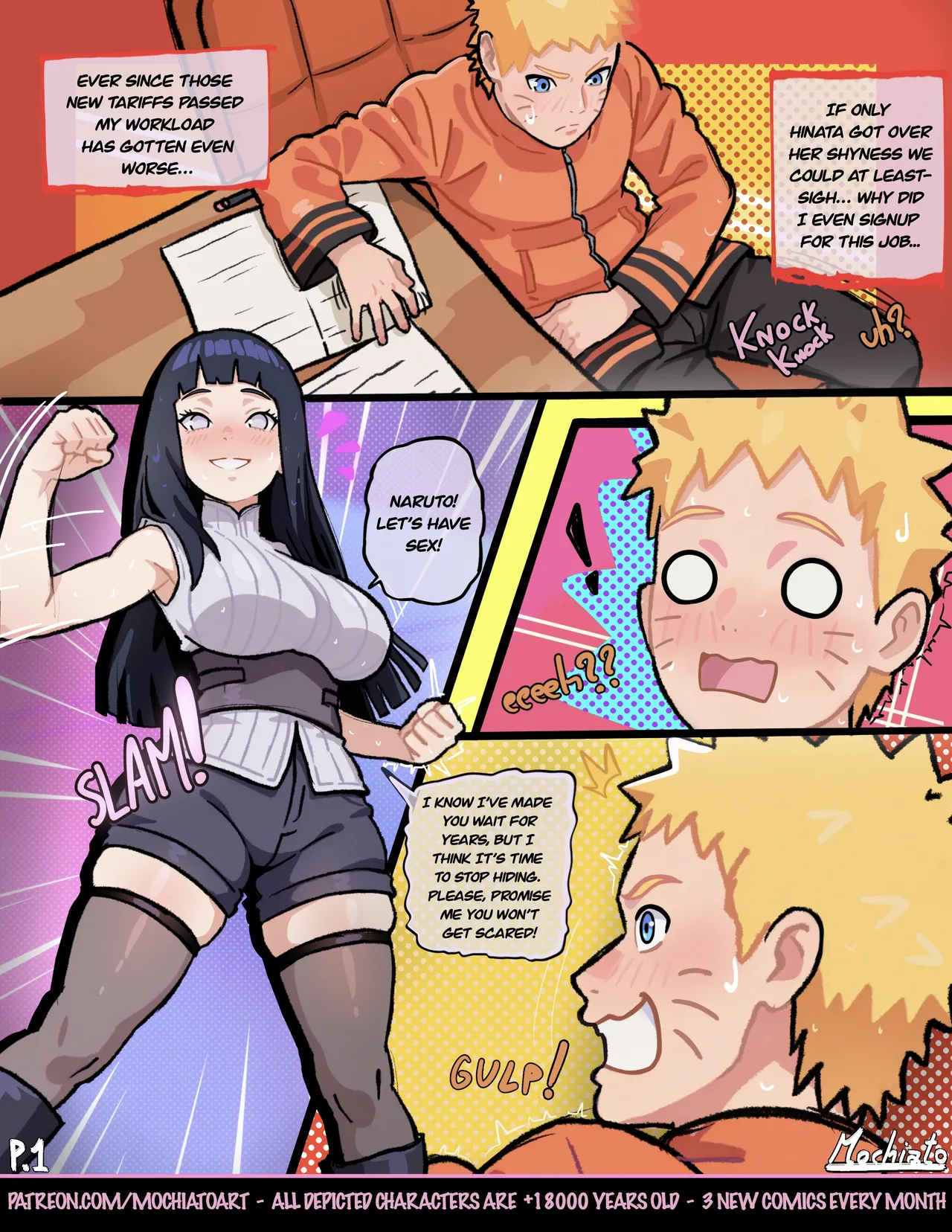My cute wife Hinata can’t be a top! page 2 full