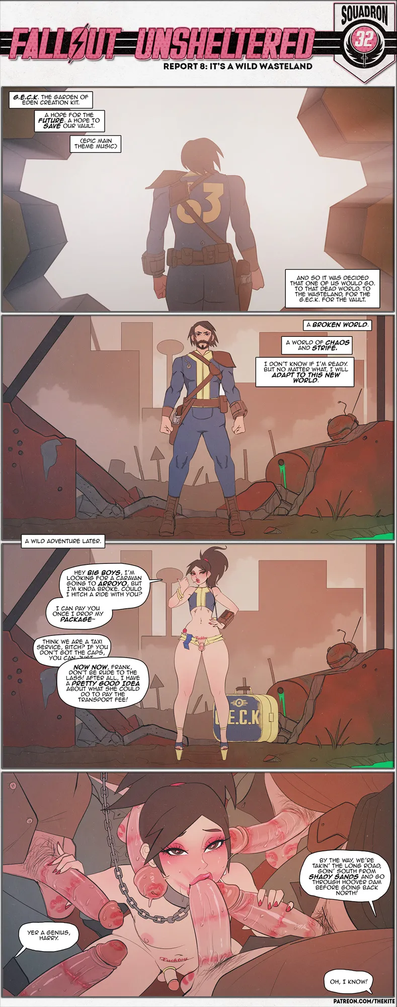 Fallout Unsheltered: Squadron 32 page 8 full