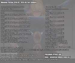 Patreon 2019/02~2025/09 Tier2 Reward