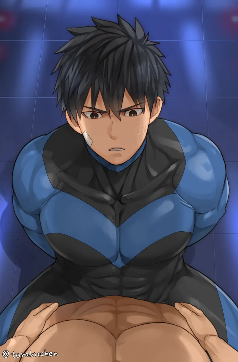 ヒーローで胸コキ page 3 full