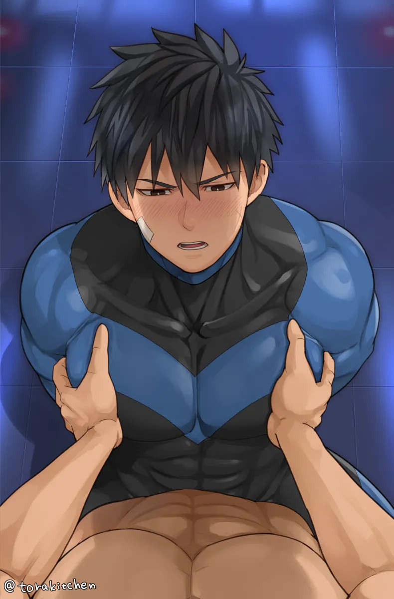 ヒーローで胸コキ page 4 full