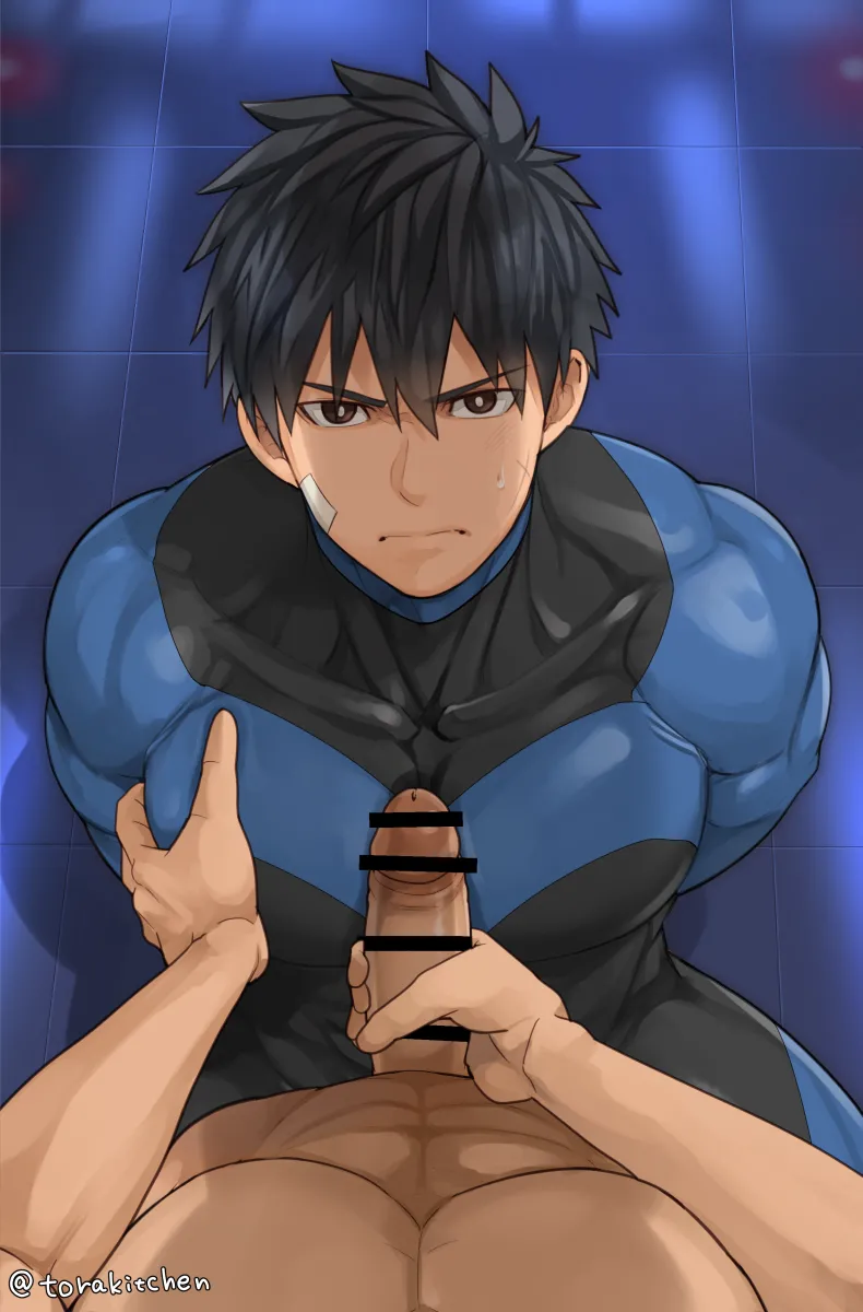 ヒーローで胸コキ page 7 full